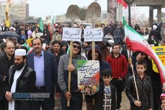 بعثت انقلاب | راهپیمایی عظیم ۲۲ بهمن در قم
