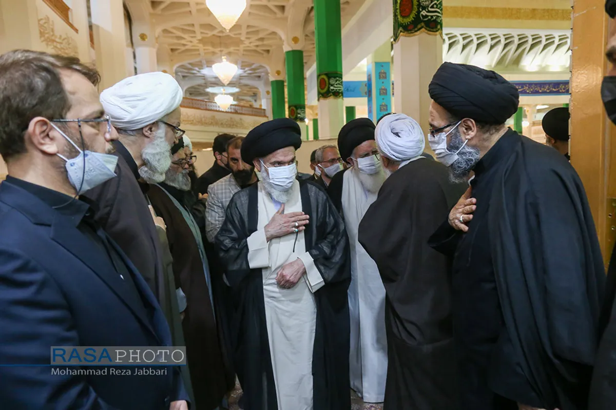 مراسم هفتمین روز درگذشت آیت الله علوی گرگانی&lrm;&lrm;&lrm;&lrm;