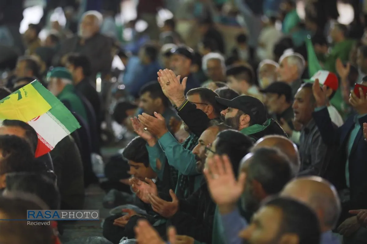 جشن ولادت حضرت علی بن موسی الرضا(ع) در آستان مقدس مسجد جمکران