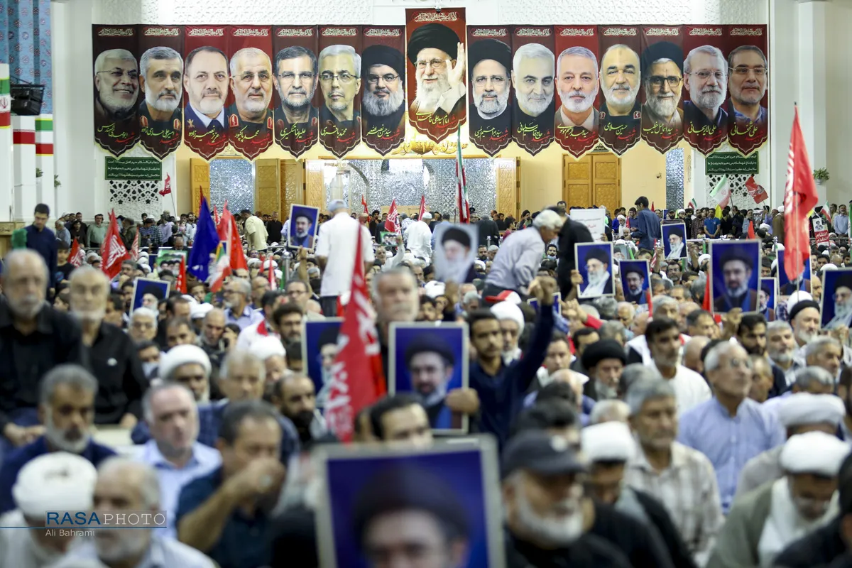 مراسم بزرگداشت چهلم تشییع و تدفین &laquo;آقای شهید ایران&raquo; در قم
