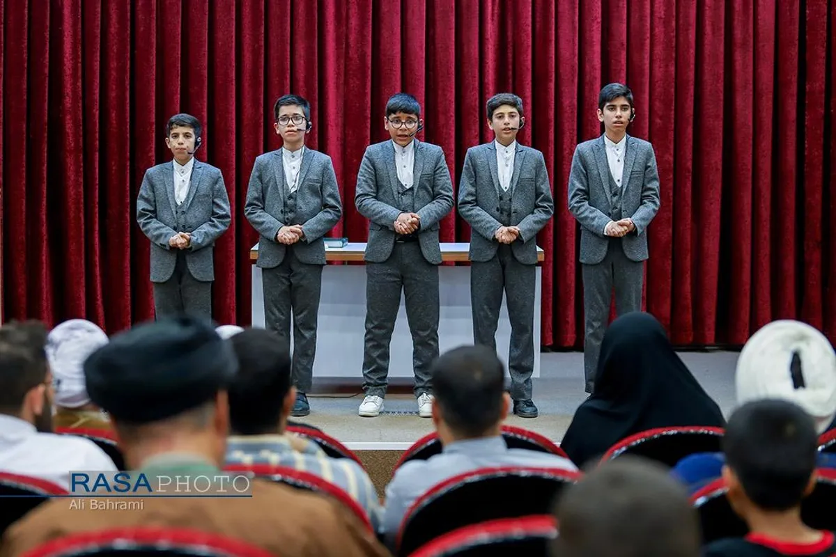 آئین تقدیر از مبلغین پنجمین دوره از محافل عصرهای قرآن