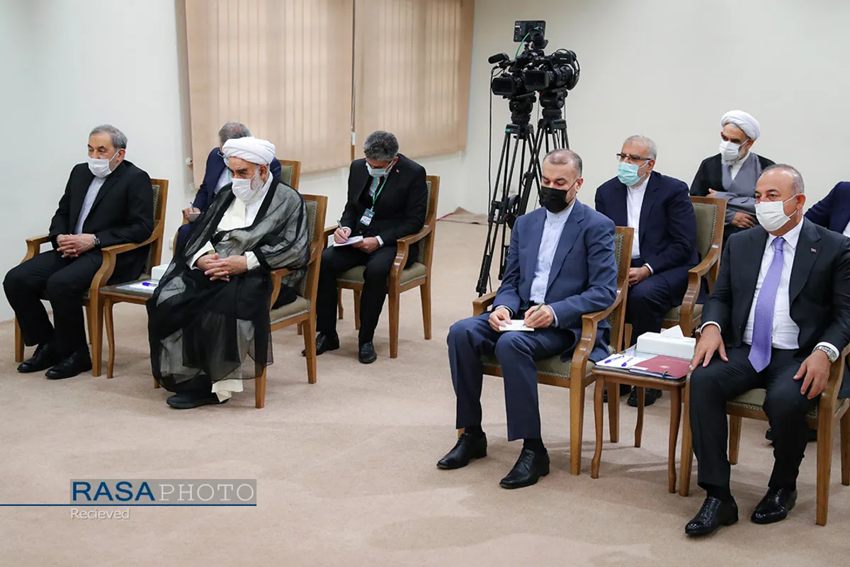 دیدار رئیس&zwnj;جمهور ترکیه با مقام معظم رهبری