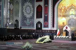 آیین خطبه&zwnj;خوانی شب شهادت امام رضا (ع) در حرم مطهر رضوی