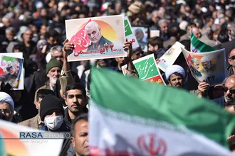 فجر سلیمانی | راهپیمایی با شکوه مردم شیراز در روز ۲۲ بهمن