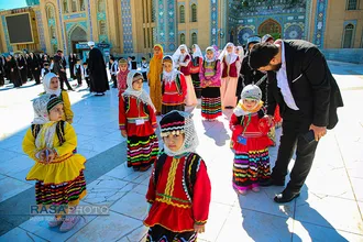 اجرای ۱۰ هزار نفری سرود "سلام فرمانده۲" در مسجد مقدس جمکران