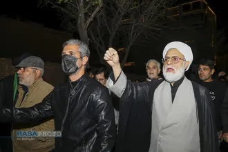 خروش انتقامی مردم قم در شب عزاداری شهادت امام خامنه&zwnj;ای (قدس&zwnj;سره) -۲