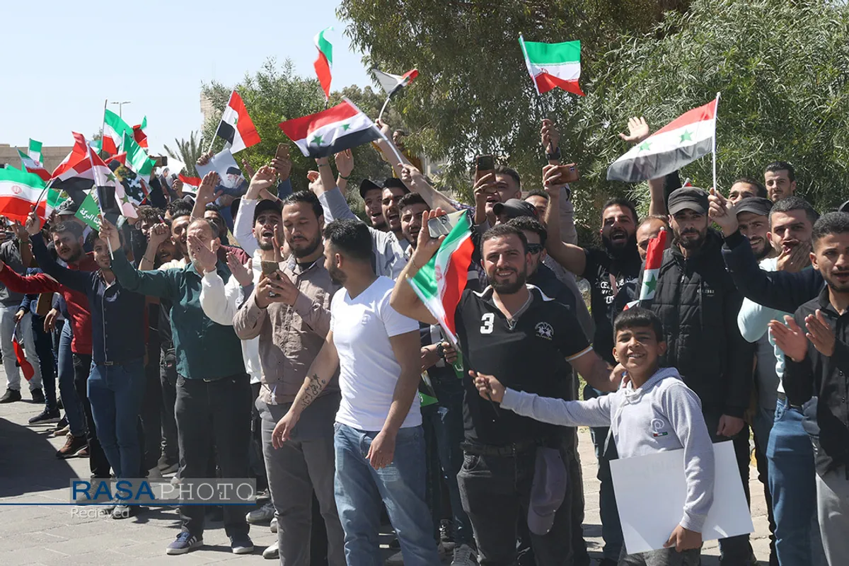 استقبال جمعی از شهروندان سوری از آیت&zwnj;الله رئیسی