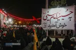 مراسم عزاداری شب هشتم محرم در تجمعات خونخواهی مردم قم