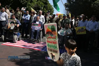 بسوی قدس | راهپیمایی روز جهانی قدس در قزوین