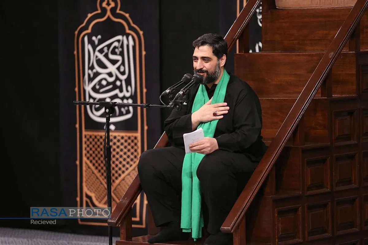 دومین شب مراسم عزاداری حضرت اباعبدالله الحسین (علیه&zwnj;السلام) با حضور رهبر انقلاب