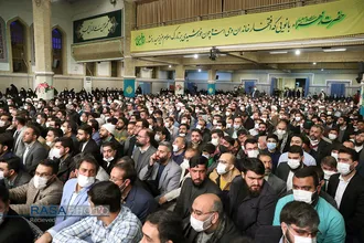 دیدار مداحان اهل&zwnj;بیت (علیهم&zwnj;السلام) با مقام معظم رهبری