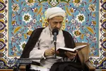 درس اخلاق آیت الله فیاضی در دفتر مقام معظم رهبری در قم
