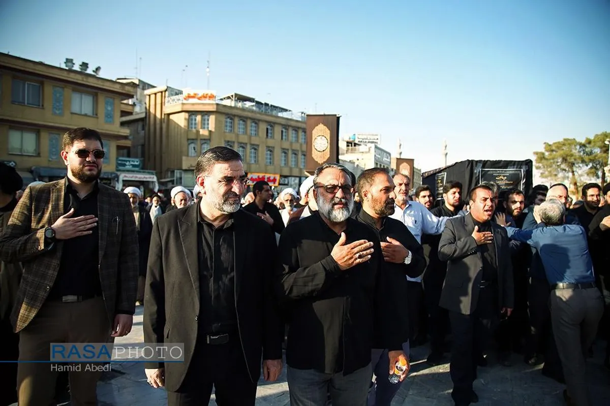 تشییع همسر آیت الله شبیری زنجانی