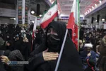 مراسم وداع با پیکر ۸ شهید حملات آمریکایی صهیونیستی اخیر به شهر مقدس قم