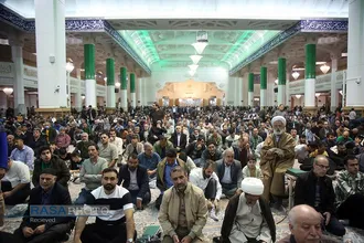 اقامه نماز عید سعید فطر در حرم کریمه اهل&zwnj;بیت (ع)