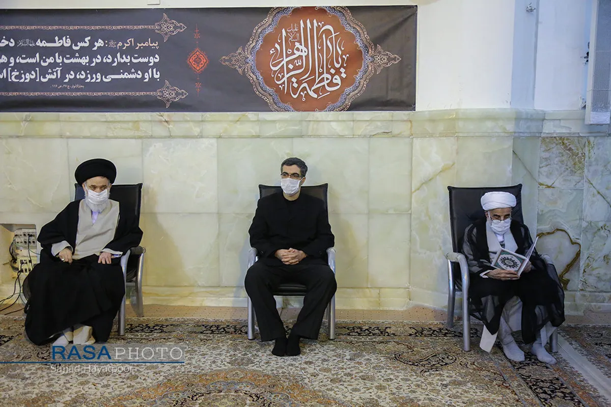 مراسم چهلمین روز درگذشت آیت الله محمدی یزدی