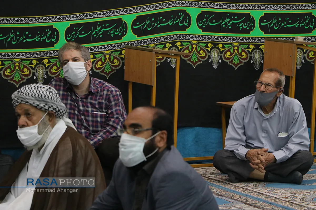 مراسم پیشواز محرم با سخنرانی نماینده خبرگان رهبری