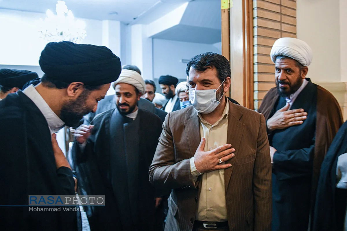 مراسم چهلمین روز ارتحال آیت الله علوی گرگانی