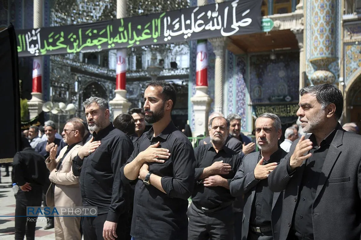 عزاداری هیئات مذهبی قم در روز شهادت حضرت امام صادق (ع)