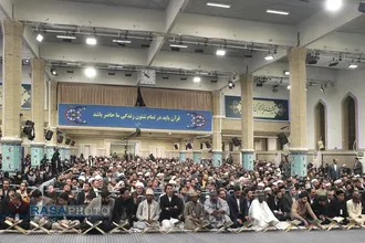 دیدار شرکت&zwnj;کنندگان در مسابقات بین&zwnj;المللی قرآن با رهبر انقلاب