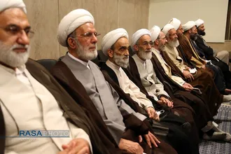 دیدار جمعی از مبلغان و طلاب حوزه&zwnj;های علمیه سراسر کشور