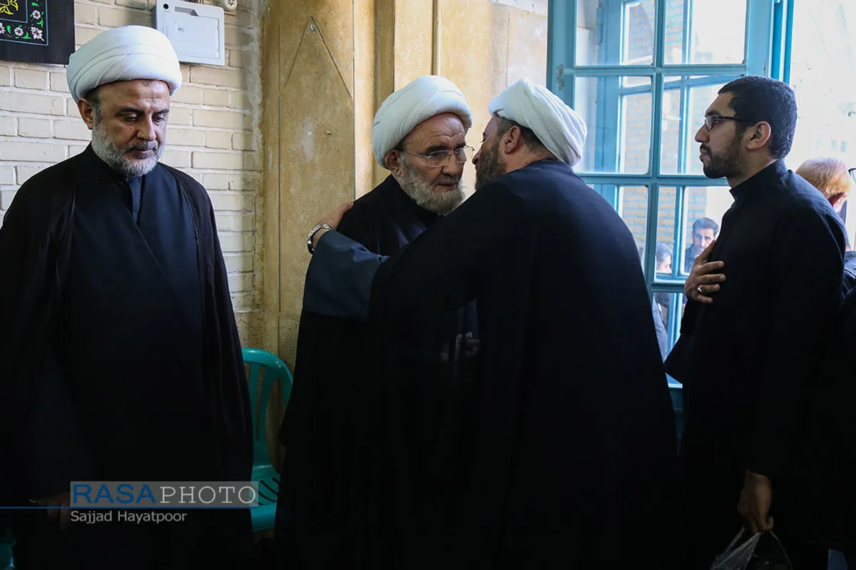 تشییع حجت الاسلام والمسلمین شیخ حسین کورانی در قم
