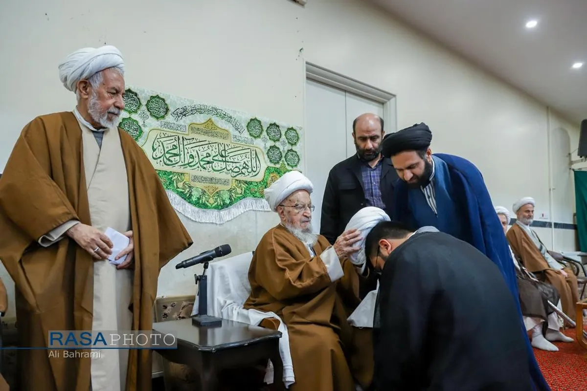 جشن میلاد حضرت امام امیرالمومنین (ع) و عمامه گذاری تعدادی از طلاب