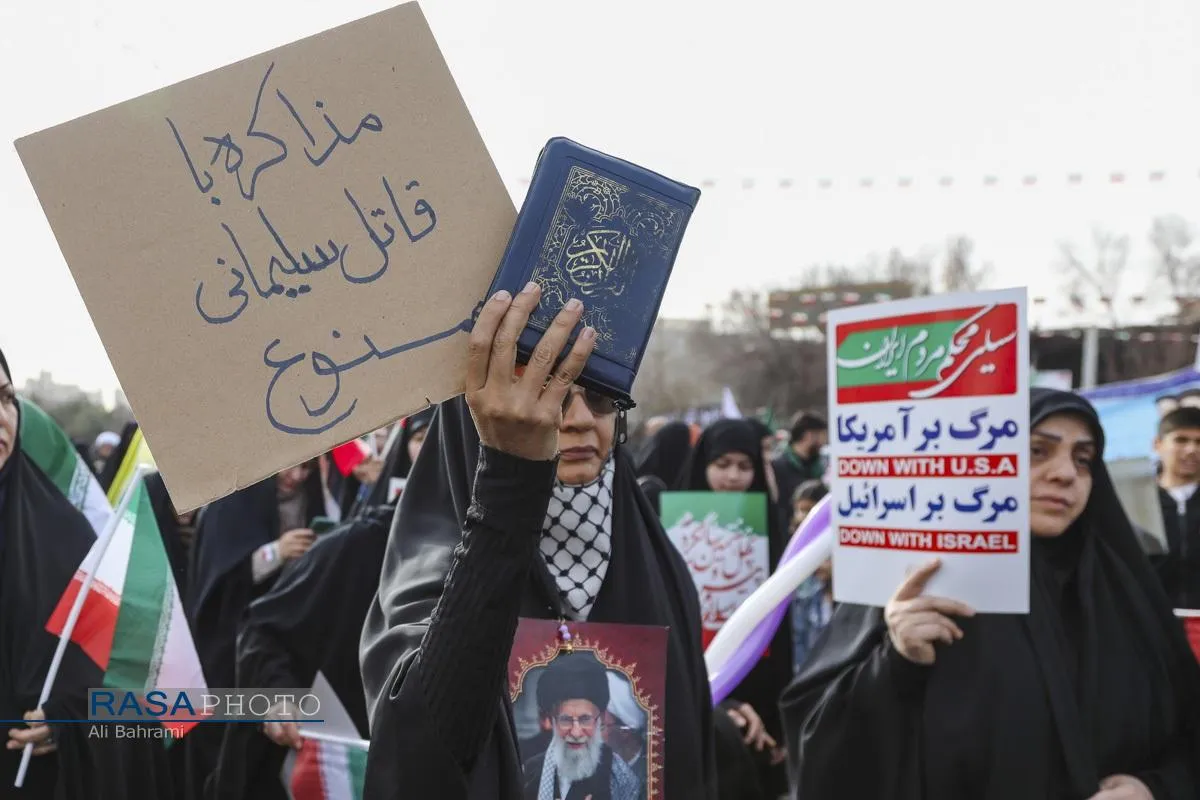 خلق حماسه ای دیگر در راهپیمایی یوم الله ۲۲ بهمن ۱۴۰۴