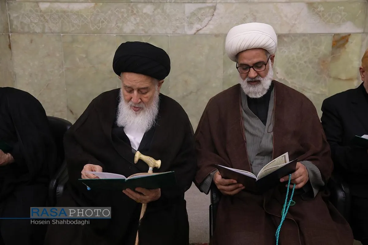 مراسم بزرگداشت آیت الله ضیاء الدین نجفی