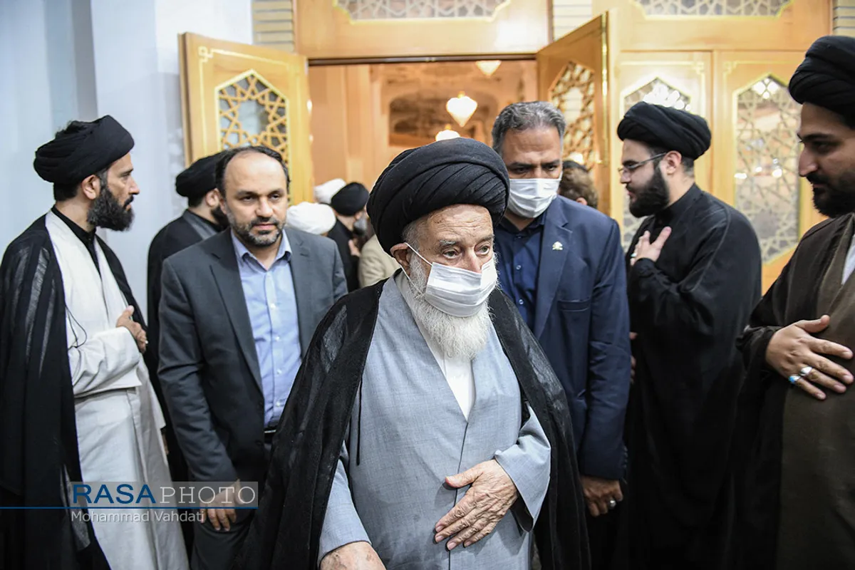 مراسم چهلمین روز ارتحال آیت الله علوی گرگانی