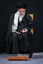 مراسم عزاداری شب عاشورای حسینی (علیه&zwnj;السلام) با حضور رهبر انقلاب