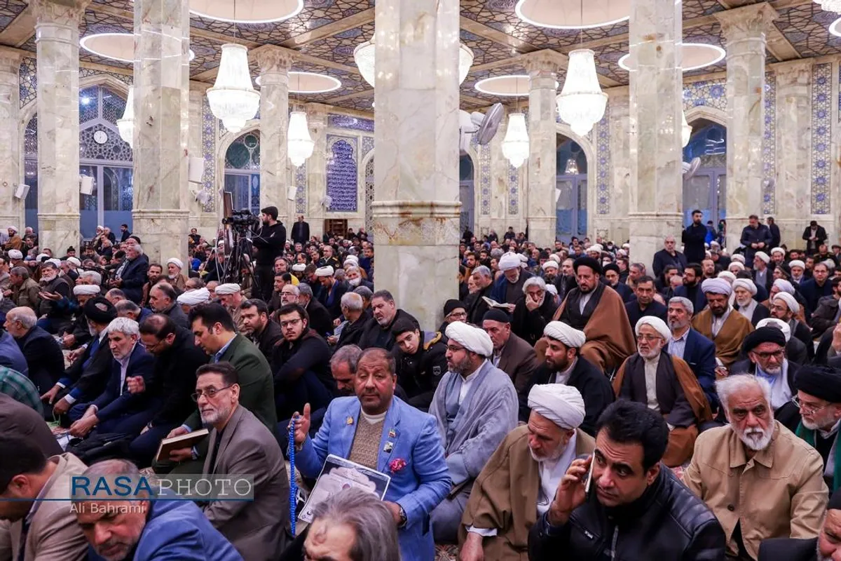 مراسم ختم شهدای عدالت