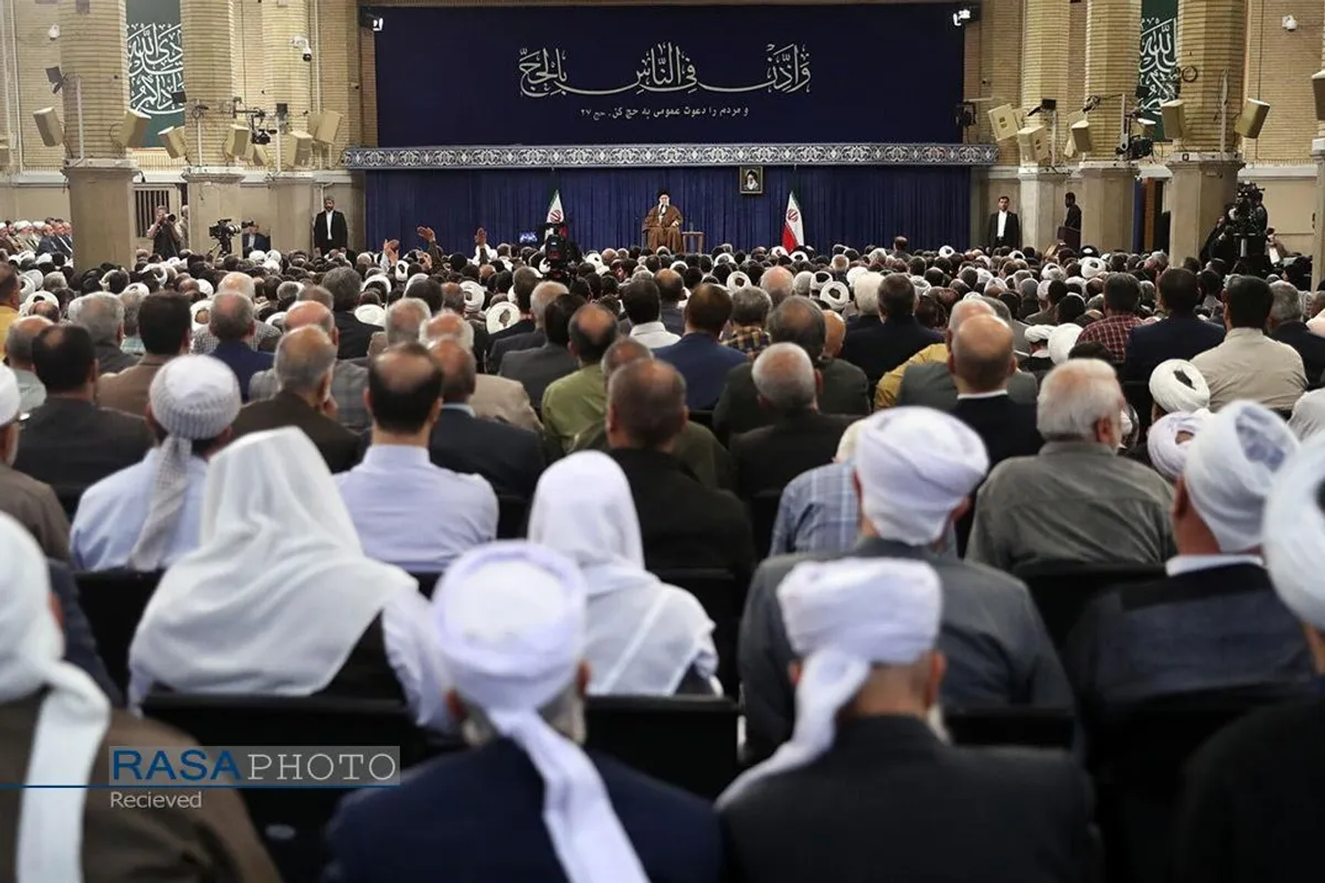 دیدار کارگزاران حج با رهبر معظم انقلاب اسلامی