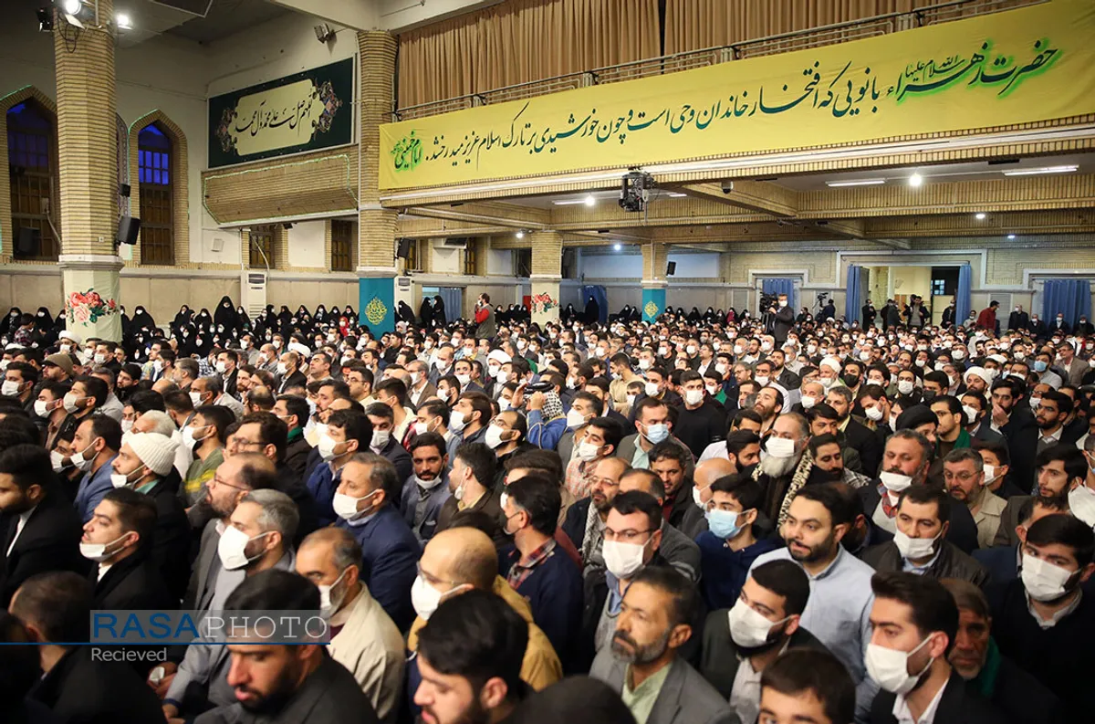 دیدار مداحان اهل&zwnj;بیت (علیهم&zwnj;السلام) با مقام معظم رهبری