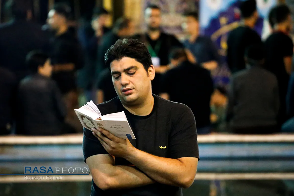 مراسم احیاء شب نوزدهم ماه مبارک رمضان در حرم امامزاده صالح تهران