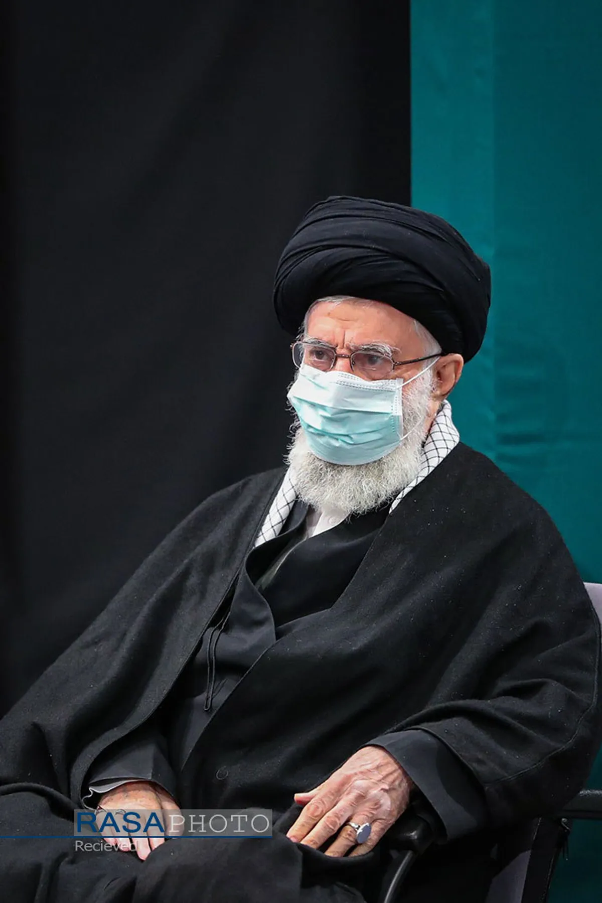 عزاداری شام شهادت حضرت زهرا (سلام&zwnj;الله&zwnj;علیها) با حضور رهبر انقلاب