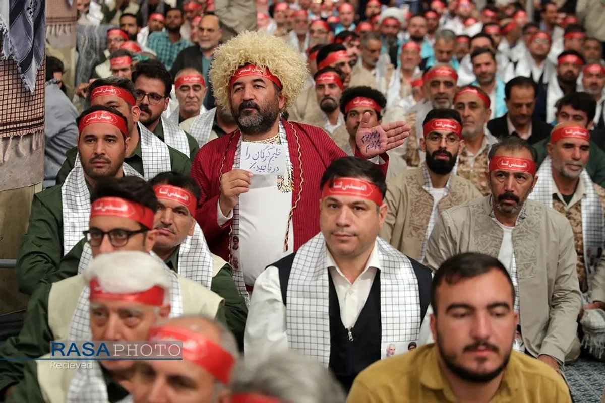 دیدار بسیجیان با رهبر معظم انقلاب اسلامی