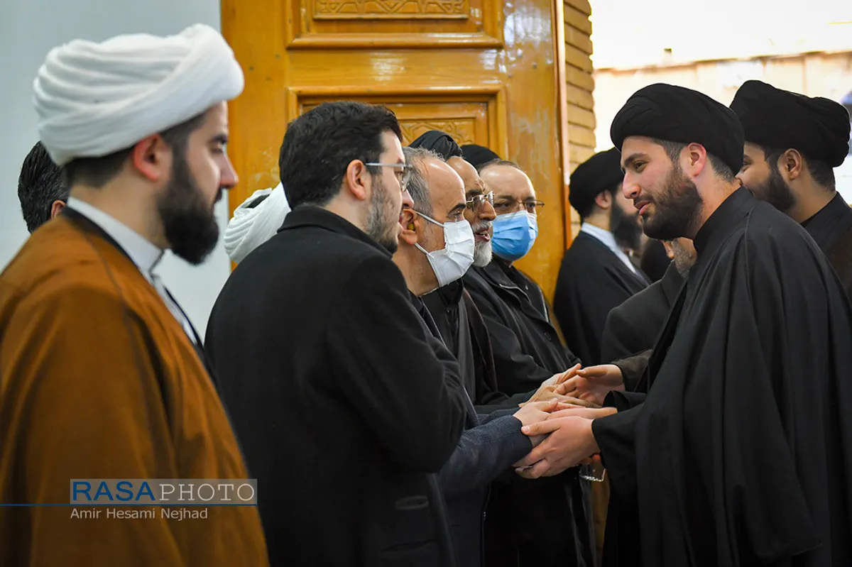 مراسم بزرگداشت حضرت آیت الله صافی از سوی حضرت آیت الله سیستانی