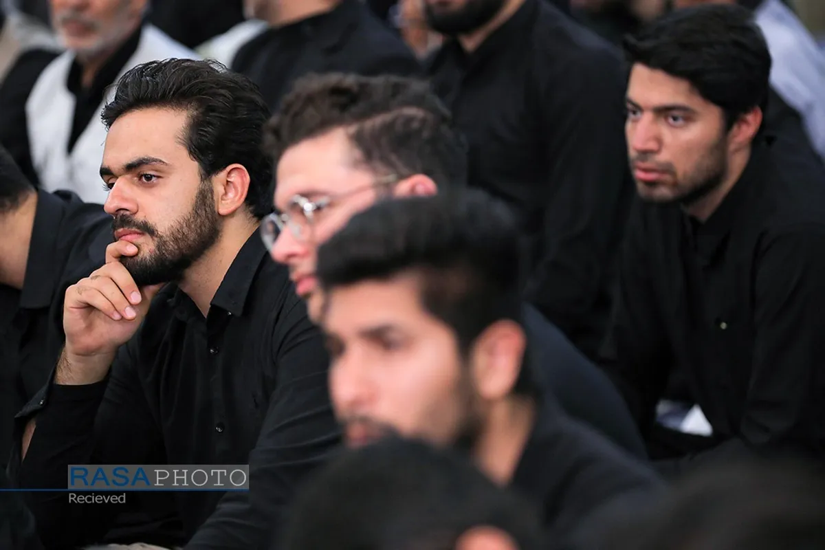 دومین شب مراسم عزاداری حضرت اباعبدالله الحسین (علیه&zwnj;السلام) با حضور رهبر انقلاب