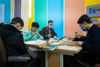 تولید و توزیع ۱۱۰۰ بسته بهداشتی در روز میلاد امام زمان (عج) در رشت