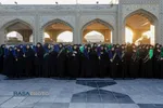 عزاداری روز شهادت حضرت صدیقه کبری (سلام&zwnj;الله&zwnj;علیها) در حرم مطهر رضوی