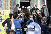 گزارشی از مراسم تشییع مدیرکل مرکز خدمات حوزه علمیه استان قم
