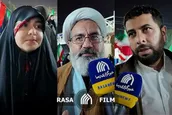 گزارش میدانی | ملت آگاه و مبارز ایران در کنار ولی فقیه