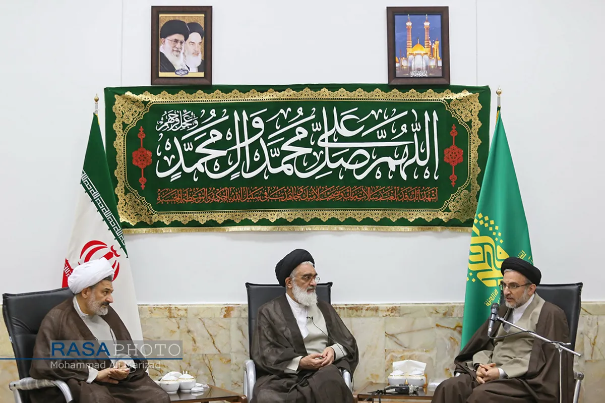 دیدار رییس سازمان اوقاف و امور خیریه کل کشور با مراجع تقلید و علما