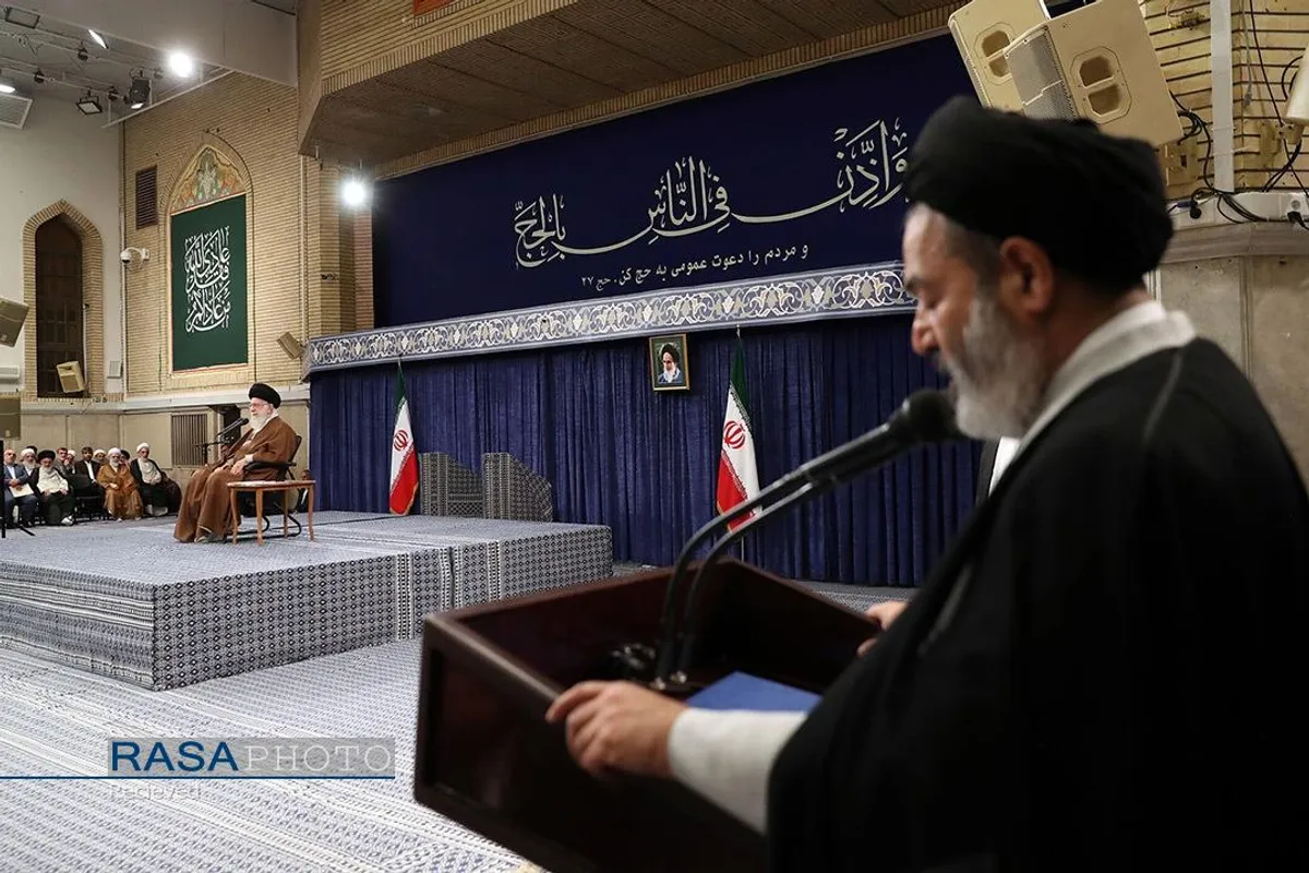 دیدار کارگزاران حج با رهبر معظم انقلاب اسلامی