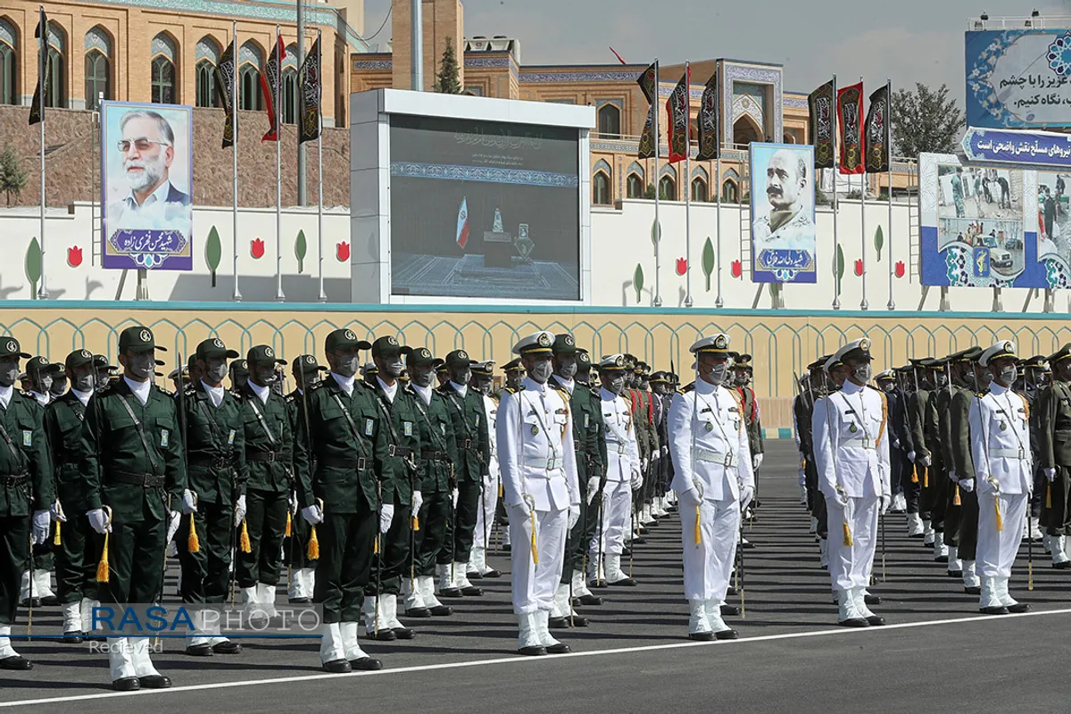 مراسم مشترک دانش&zwnj;آموختگی دانشجویان دانشگاه&zwnj;های افسری نیروهای مسلح