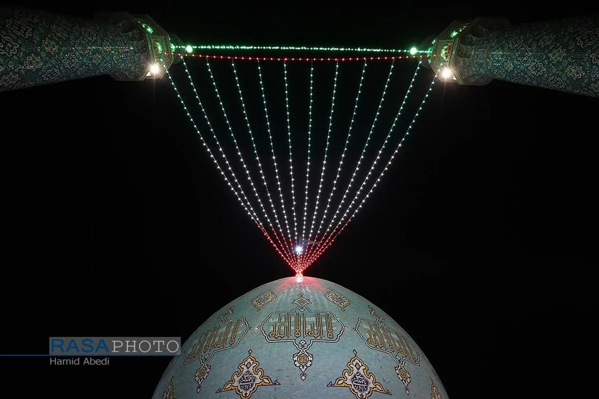 شب نیمه شعبان در مسجد مقدس جمکران