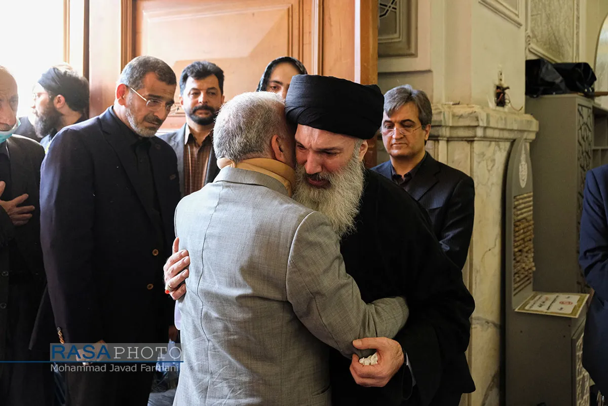 مراسم بزرگداشت آیت الله فاطمی&zwnj;نیا در مدرسه عالی شهید مطهری
