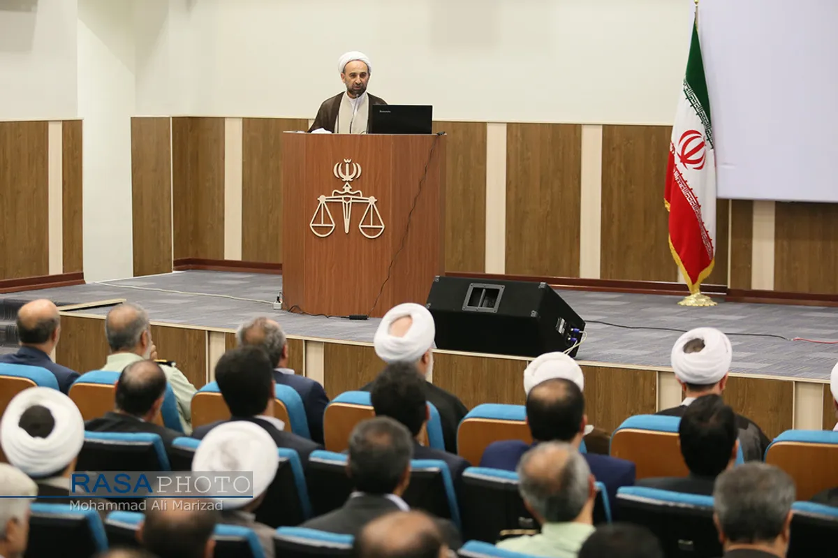 مراسم تکریم و معارفه رئیس کل دادگستری استان قم