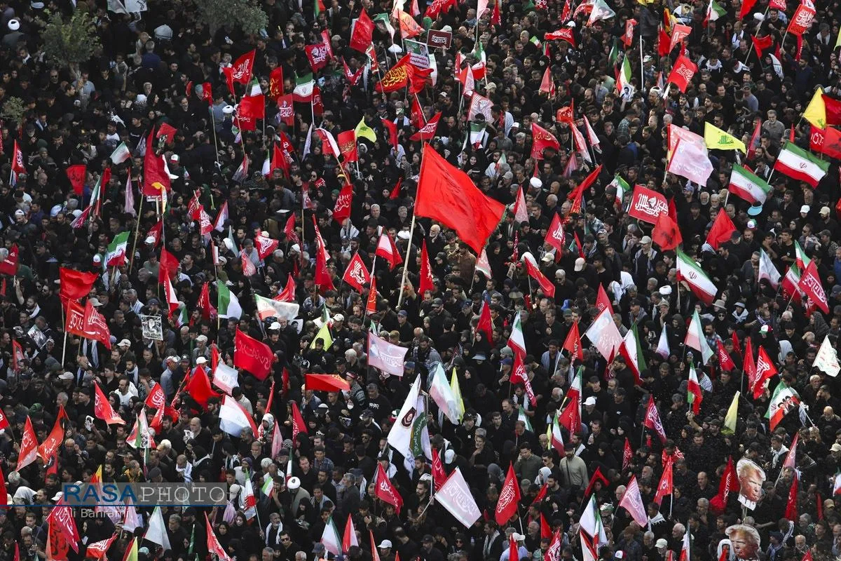 قیام خراسان در تشییع میلیونی رهبر شهید انقلاب اسلامی